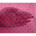 thumbnail image 4 of oneOone Viscose Chiffon Fabric Polka Dots Printed Craft Fabric BTY 42 Inch Wide, 4 of 4
