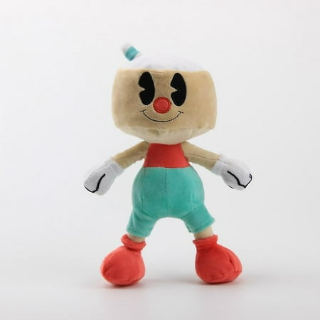 Cuphead Plush Doll Toys Mugman Brocup Plush Stuffed Toys Game Cuphead ...