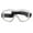 White, variant on Visland Kids Glasses Children Goggles Eye Protective Full Eyes Protective Clear Lab Goggles Dustproof Windproof UV Playing Unisex Boys Girls For Outdoor Sport