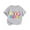 Grey, variant on Hiijoy Toddler Boys Easter T-Shirt Letter Eggs Print Short Sleeve T Shirt Graphic Tees
