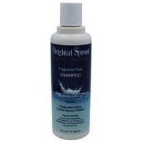 Original Sprout Coastal Collection Shampoo, Fragrance Free, Bottles from ocean bound plastic, 100% Vegan, Hypoallergenic, 8oz Bottle