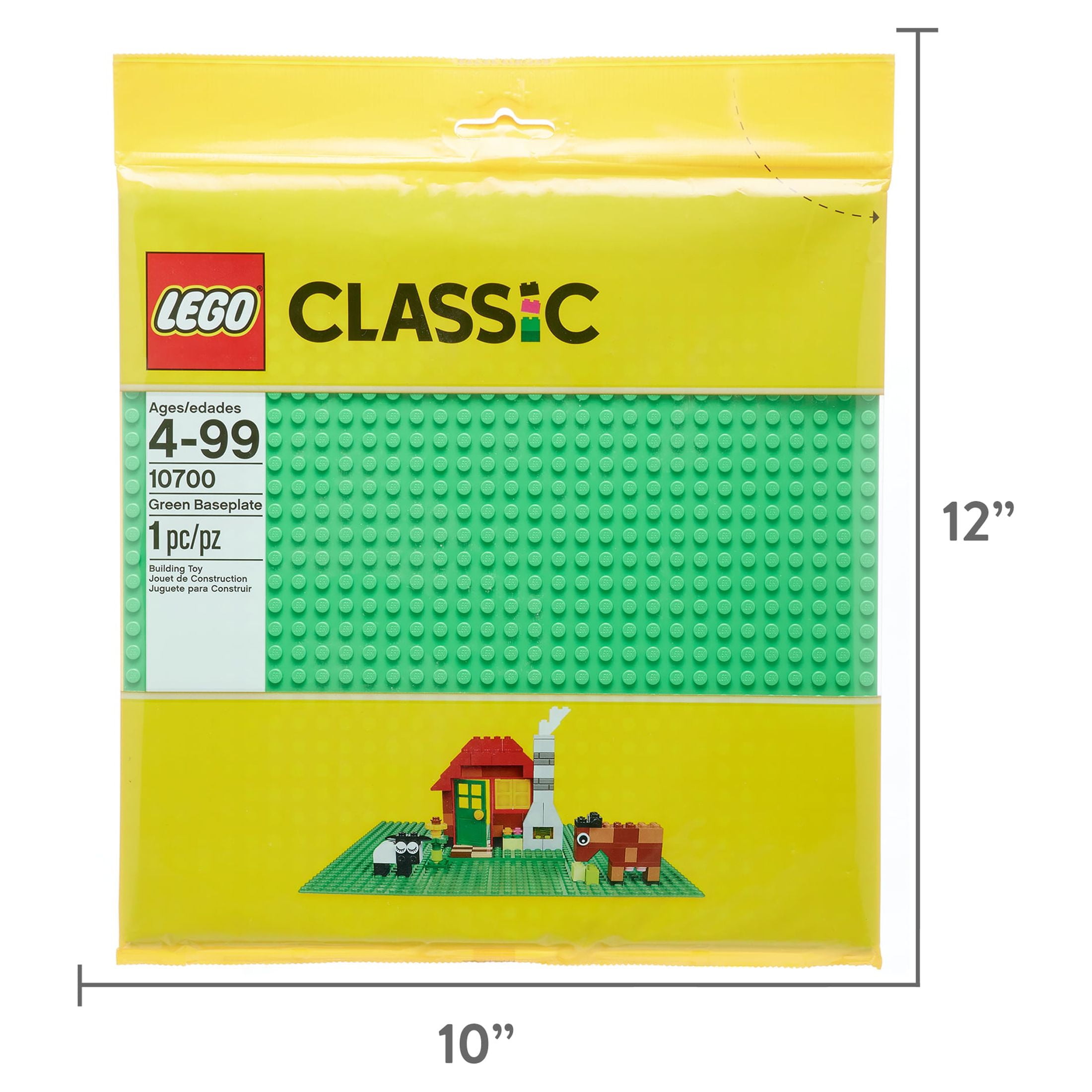  LVHERO 16 Pcs Classic Baseplates Building Plates for Building  Bricks 100% Compatible with All Major Brands-Baseplate, 10 x 10  (Multicolored) : Toys & Games