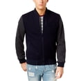 thumbnail image 1 of American Rag Mens River Bomber Jacket, Blue, Small, 1 of 1
