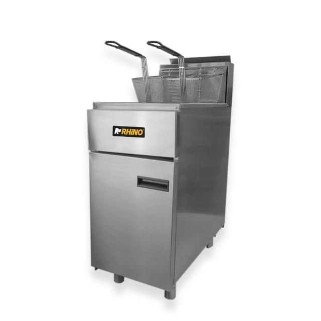 Freidora De Gas Lp de 24Lt, Rhino, FREI-24LP
