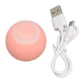 thumbnail image 1 of XingJian LLC Jouet Boule de Chat Intelligente Rechargeable par USB - Résistant aux Morsures, 2 Modes, Évitement d'Obstacles (Rose), 1 of 10