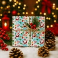 thumbnail image 4 of Christmas Pattern Christmas Wrapping Paper Rolls, Christmas Pattern Holiday Gift Wrapping Paper Merry Christmas, 4 of 7