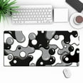 thumbnail image 2 of Kearding Alfombrilla de goma decorativa y práctica para teclado, alfombrillas de ratón para juegos, elegantes y funcionales Videojuegos y accesorios Gris Morado, 2 of 6
