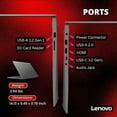 thumbnail image 5 of Lenovo IdeaPad 3i Laptop, 15.6" FHD Touchscreen Display, Intel Core i3-1115G4 (Beat i5-1035G4), 24GB DDR4 RAM, 1TB PCIe SSD, Windows 11 Home, Grey, 5 of 5