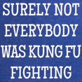 thumbnail image 3 of CafePress - Kung Fu Fighting T Shirt - Mens Football Shirt, 3 of 4
