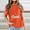 Orange, variant on Graphic Tees for Women T-Shirts Women'S Casual Printed Crew Neck Top for Everyday Comfort and Style Blue XL