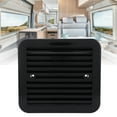 thumbnail image 1 of RV Air Vent Fan, 8.1 X 7.3in RV Side Vent Fan Heavy Duty ABS Black Easy Install with Protective Mesh for RV Trailer Bathroom Kitchen, 1 of 7