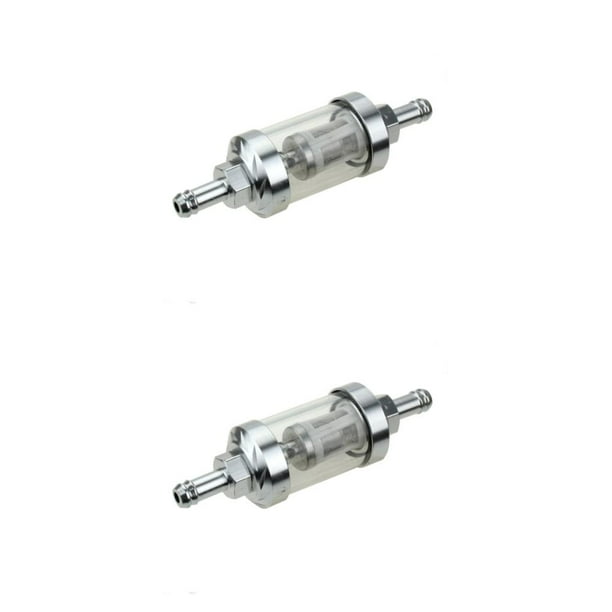 Sidaley Filtro de aceite de motocicleta de vidrio de 8mm, combustible de gasolina, tallado de gasolina, Purolator, accesorios de Motor de 2piezas