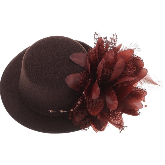 OUNONA Coffee Hair Clips for Decoration Stylish Bobby Pins Perfect for Parties Weddings Size 5.5 x 2.5 inches