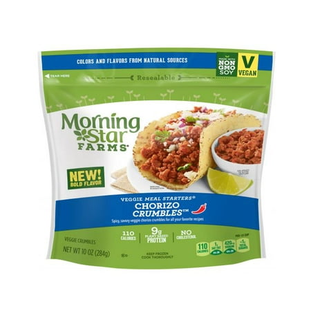 Morningstar Farms Meal Solutions Veggie Chorizo, 10 Ounce - 6 per case.