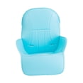thumbnail image 3 of Silla de comedor de bebé cubierta Silla de comedor Accesorio cómodo Pu Cuero Pu Booster Cushion Stable Seat para niños Niños para bebés Azul, 3 of 9