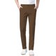 thumbnail image 5 of Ceisia Men's Trendy Solid Color Gift Elastic Waist Straight Leg Suit Pants with Slanted Pockets, 5 of 8