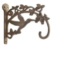 thumbnail image 4 of Decorative Cast Iron Plant Hanger - Hummingbird - 7.5" Deep, 4 of 5