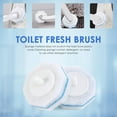 thumbnail image 5 of 60pcs Upgraded Toilet Brush Wand Disposable Cleaning Heads Compatible Refills, 5 of 7