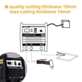 thumbnail image 6 of Plasma Cutter With Built in Air Compressor Inverter Welding Machine With Air Pump For Copper Stainless Tools HVC6000Pro ,Easy to Operate, 6 of 8