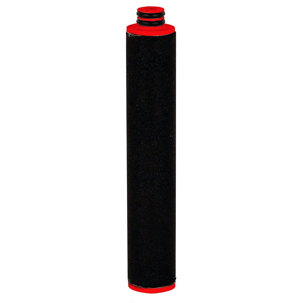 6" Black and Red Forespar Purewater+ All-In-One Water Filtration System 0.5-Micron Replacement Filters