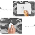 thumbnail image 2 of Gray Military Camouflage Large Gaming Mouse Pad Big Mousepad Mice Keyboard Mat with Non-Slip Rubber Base for Computer Laptop Home & Office, 35.4 X 15.7 inch, 2 of 5