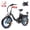 Black, variant on Wildeway Folding Dual Motors Electric Bike for Adult, 2000W 48V 32AH UL2849 Removable Battery Mountain bike 20*4.0 Fat Tire up to 28MPH&90Miles Long Range Ebike Off-road Dual Hydraulic&Brake Bicycle