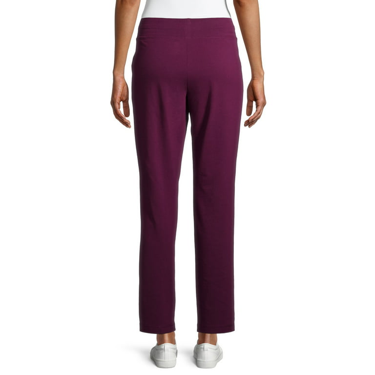 Athletic Works Women's Athleisure Core Knit Pants Available in Regular and  Petite 