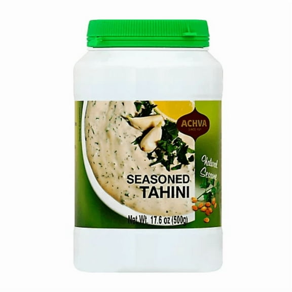 Achva Tahini Seasoned 17.6 oz