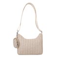thumbnail image 1 of Bolsa de viaje DQrwqpou Bolsa de mensajero de paja de moda Bolsa de playa de verano elegante portátil informal, 1 of 9