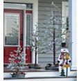 thumbnail image 4 of Plow & Hearth Medium Lighted Snowy Pine Tree with 90 Lights, 60"H, 4 of 5