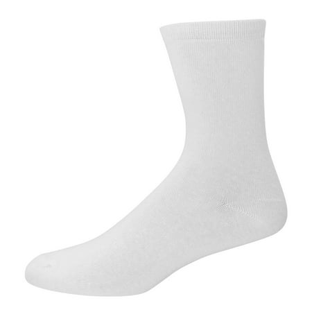 Thin 75% Cotton Crew Socks for Women 5 pairs Breathable Comfortable Perfect for Casual or Work - select size by your shoe