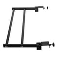 thumbnail image 2 of WEUVEB Foldable Wall Mounted Clothes Drying Rack Retractable Black Laundry Rack for Home, 2 of 8
