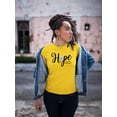 thumbnail image 2 of Hope Hold On Pain Ends T-Shirt Women -Image by Shutterstock, Female 3X-Large, 2 of 4