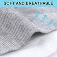 thumbnail image 3 of LOOIKOOS 10 Pair Women Ankle Socks Lightweight Thin Long Socks with Arch Support, 3 of 6
