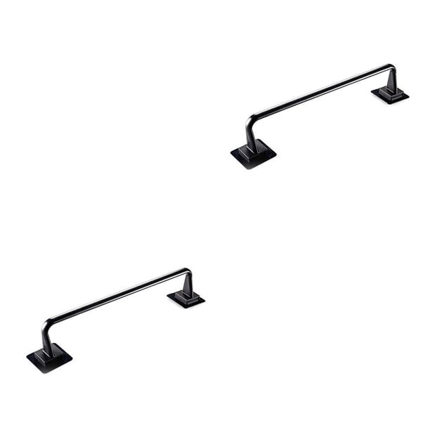 Barra de toalla Billuyoard soporte extraíble para el hogar Negro Type1 NO1