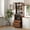 Walnut + Particle Board+MDF 565, variant on 63" W Large Kitchen Hutch Cabinet, Freestanding Pantry Cabinets Storage Kitchen Cupboard with 4 Doors, 4 Drawers & Microwave Shelf, Walnut