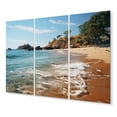 thumbnail image 2 of Designart "Seaside Escape Beach Photo" Nautical & Beach Metal Wall Decor Set, 2 of 5