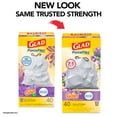 thumbnail image 3 of Glad ForceFlex Tall Kitchen Drawstring Trash Bags, 13 Gal, Gain Lavender, 40 Count, 3 of 15