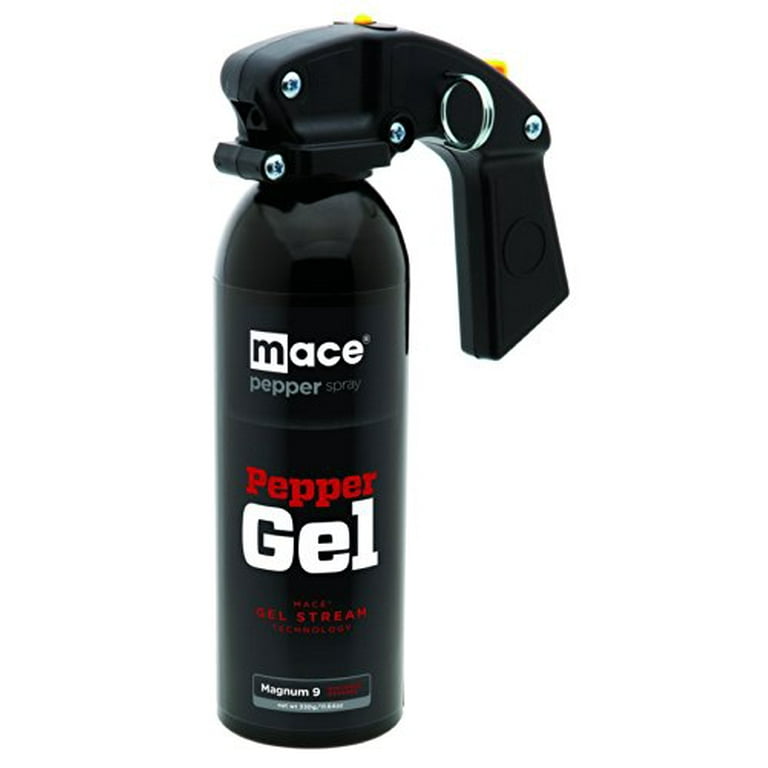 Mace Brand Magnum 9 Pepper Gel, 11.64 oz, 25 Feet Range, No Wind