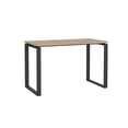 thumbnail image 5 of Tvilum Sign Home Office Writing Office Desk for Adults Jackson Hickory/Matte Grey, 5 of 5