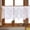 White, variant on Homey Sheer Embroidered Pink Flowers Leaves Vine Window Treatment Valance Great for Kitchen Bedroom (Black, 52Wx18L)