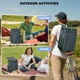 thumbnail image 4 of Astronaut Space Backpack Cooler, Insulated Leakproof Bag with Starry Night Sky and Planet Prints, Perfect for Space Exploration and Cosmos Fans, 4 of 6