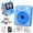 Blue, variant on Gofunly Pink Kids Instant Print Camera 1080P Digital Camera for Kids 2.4 Inch Built-in Battery with Thermal Printing Paper Color Pens Neck Strap 32GB TF Card Birthday Festival Gift