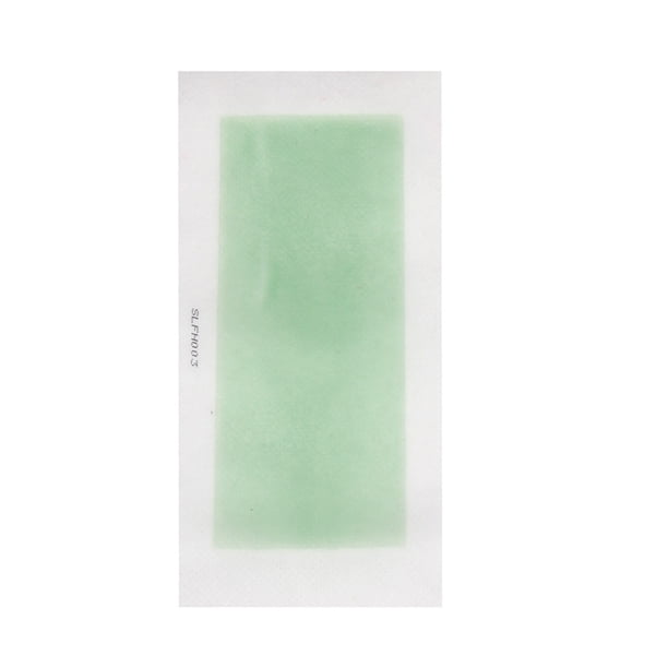 pieza de herramientas de depilación facial no tejidas, papel de cera, tiras depilatorias, depilación, tamaño doble
