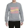 thumbnail image 2 of Wild Bobby, World's Best Bonus Mom Mother's Day Unisex Crewneck Sweatshirt, Heather Grey, XX-Large, 2 of 6