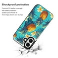 thumbnail image 2 of Compatible with iPhone 11 12 13 mini 14 15 16 Pro Max Plus Wallet Case with Card Holder, PU Leather Kickstand Card Slots Case ( Pineapple Flowers Summer, iPhone 16 Plus), 2 of 7