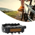 thumbnail image 3 of Yoone 1Pair Road Bike Pedals Anti-rust Large Surface Bike Supplies Aluminum Alloy Bicycle Pedals for Most Bicycles, 3 of 7