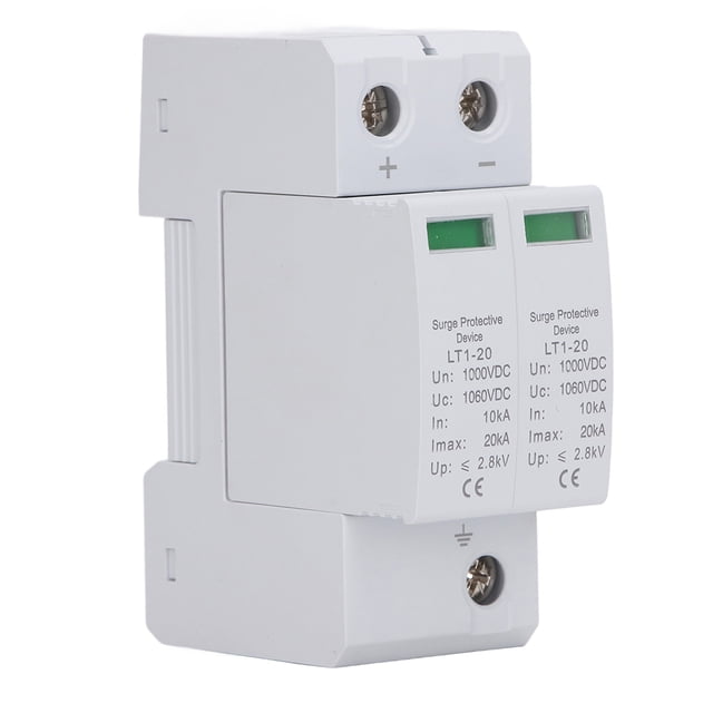 Surge Protector Protective Device DC 1000V Low Voltage Arrester Device for Lightning Protection Power Distribution
