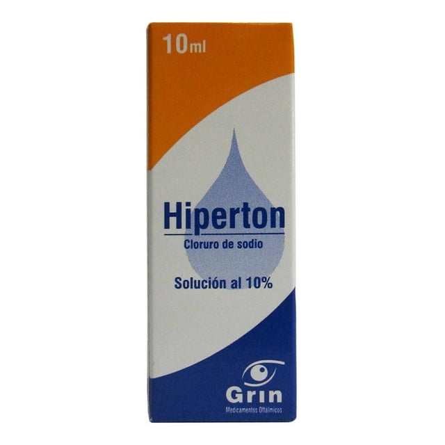 Hiperton 10% solución oftálmica 10 ml
