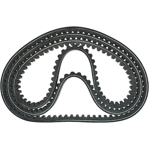 waltyotur 3PCS Go Kart Drive 725 Belt Replacement for 30 Series Go Kart Torque Converter Set Assymetrical